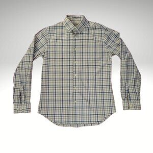 Michael Michael Kors Men’s Plaid Button Down Shirt XL 100% Cotton NWOT